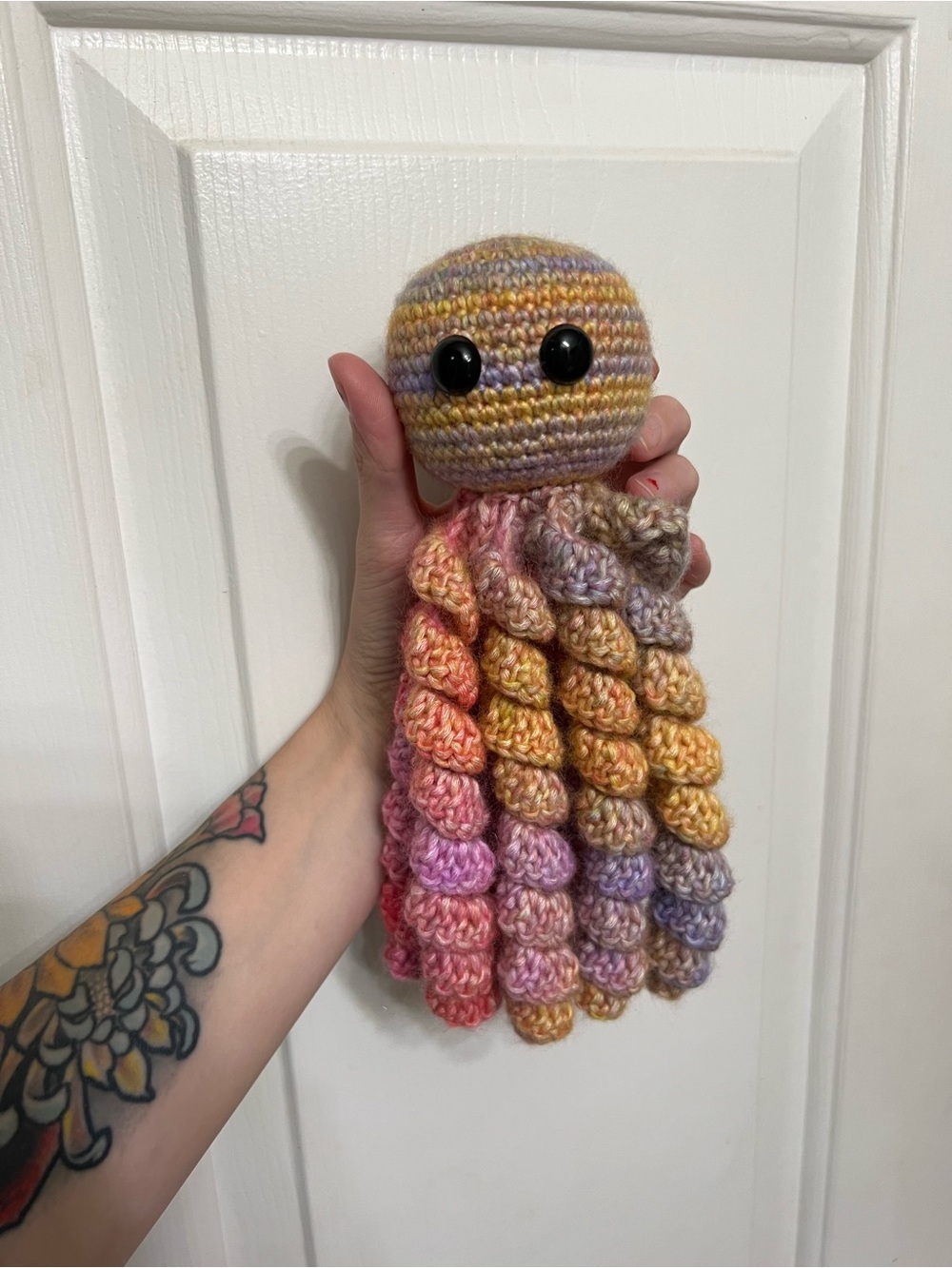 Colorful Crocheted Octopus 🐙 - Picture 5 of 9